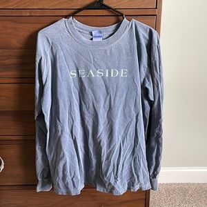 SEASIDE Long Sleeve Blue Medium